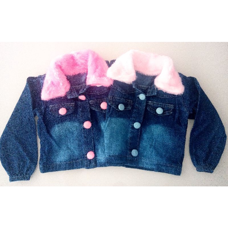 Jaqueta Jeans Infantil Menina Shopee Brasil