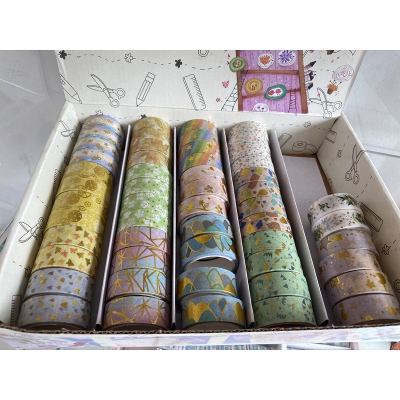 Washi Tape Fita Adesiva Decorada Fita Adesiva Shopee Brasil