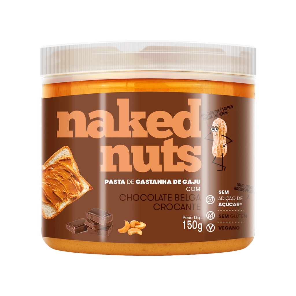 Pasta De Castanha De Caju Naked Nuts G Shopee Brasil