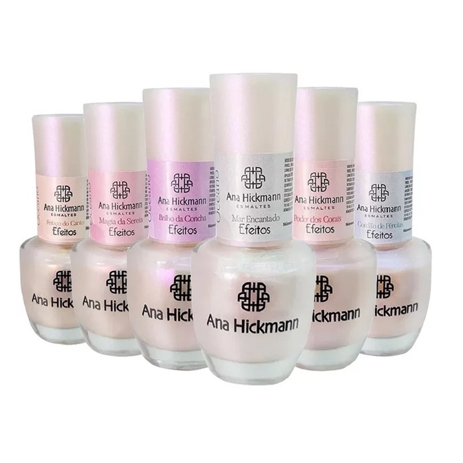 Esmalte Ana Hickmann Lendas Do Oceano Brilho Moda Unhas Manicure