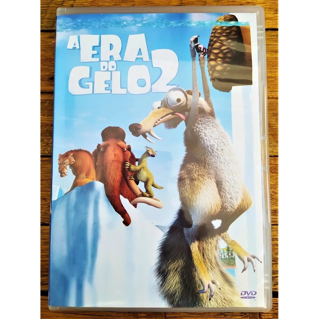 Dvd Original A Era Do Gelo Arte Interna Desenho Shopee Brasil