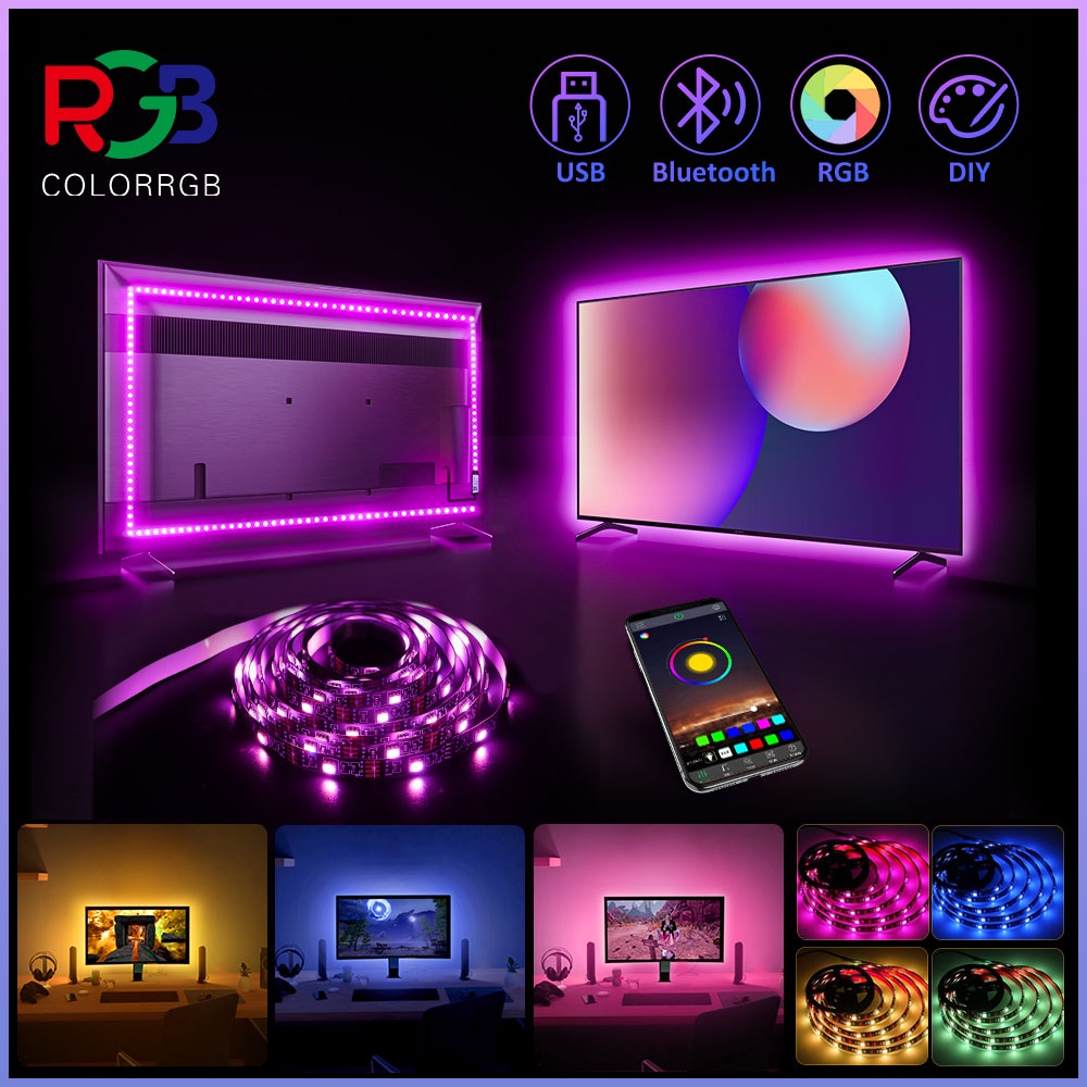 Ambilight Dc V M Ws B Rgb Dream Color Usb App Led Strip