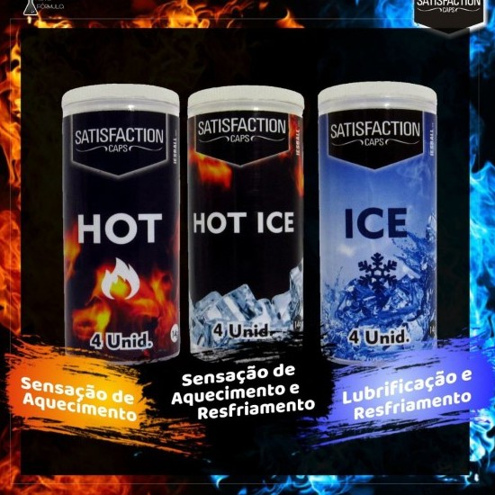 Kit 4 Bolinhas Explosivas Intimo Vaginal Anal Sem Genero Masculino