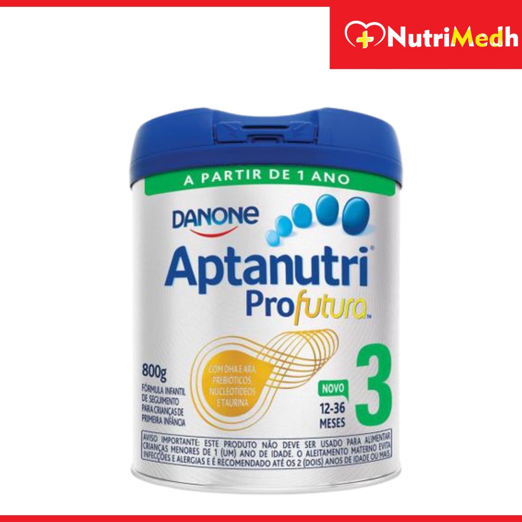 FORMULA INFANTIL APTAMIL LEITE Aptanutri Profutura 3 Anos 800g Shopee