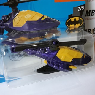 Hot Wheels Batcopter 2020 Batman Roxo GHF75 Shopee Brasil