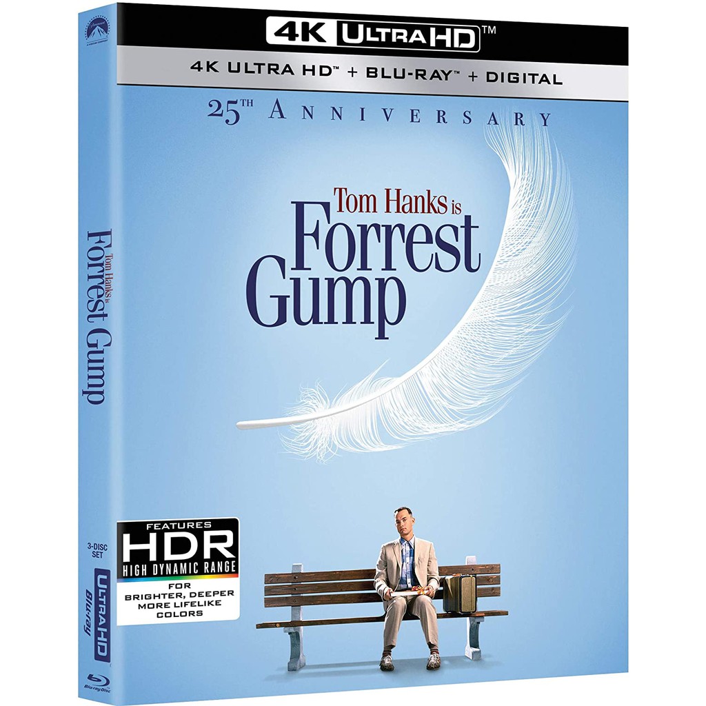 Blu ray 4k Ultra Hd Forrest Gump O Contador De Histórias Dub Leg