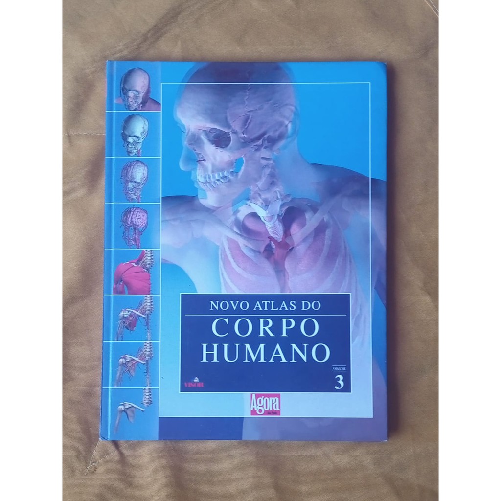 Novo Atlas Do Corpo Humano Volumes 1 2 E 3 Shopee Brasil