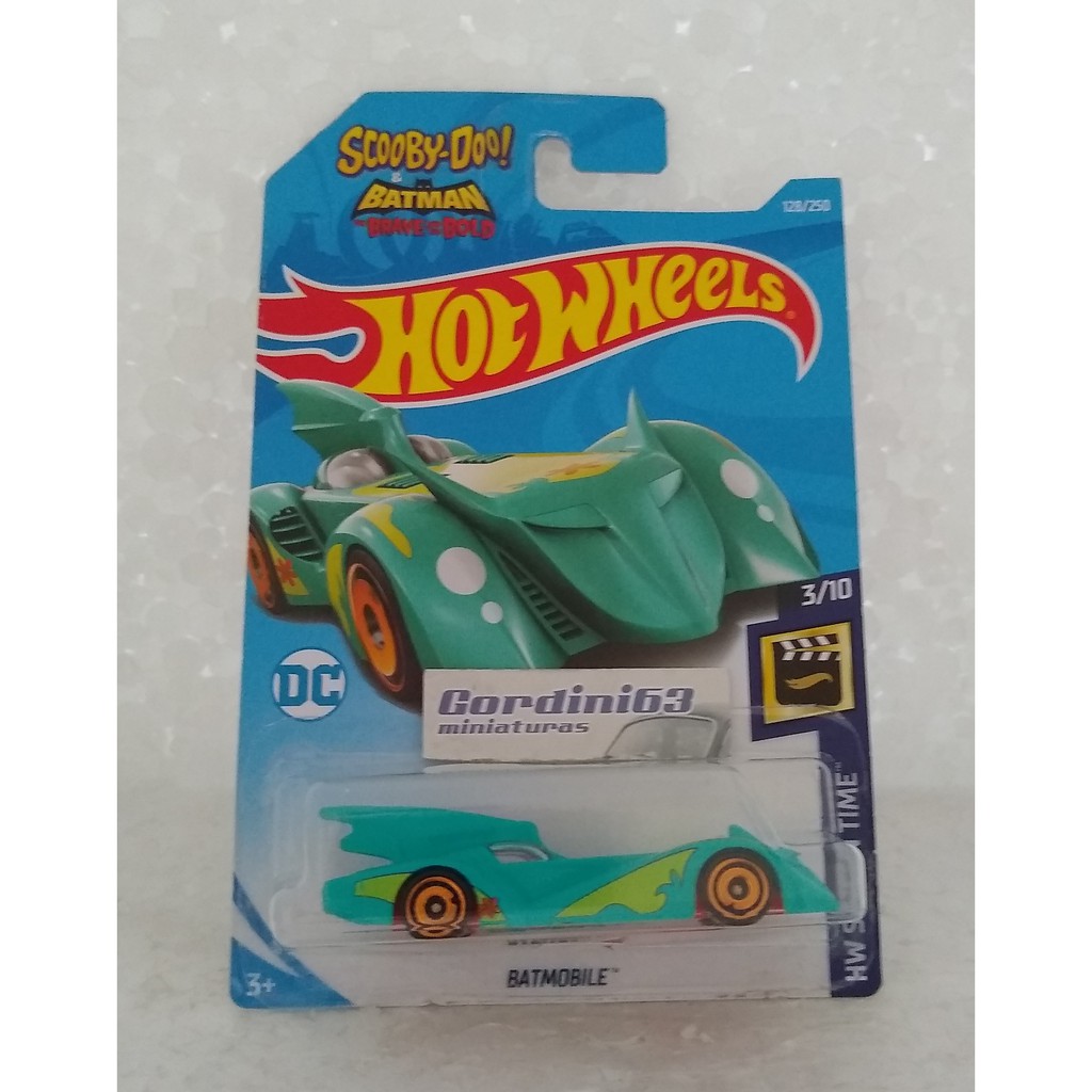 Hot Wheels Batmobile Batman Scooby Doo Shopee Brasil