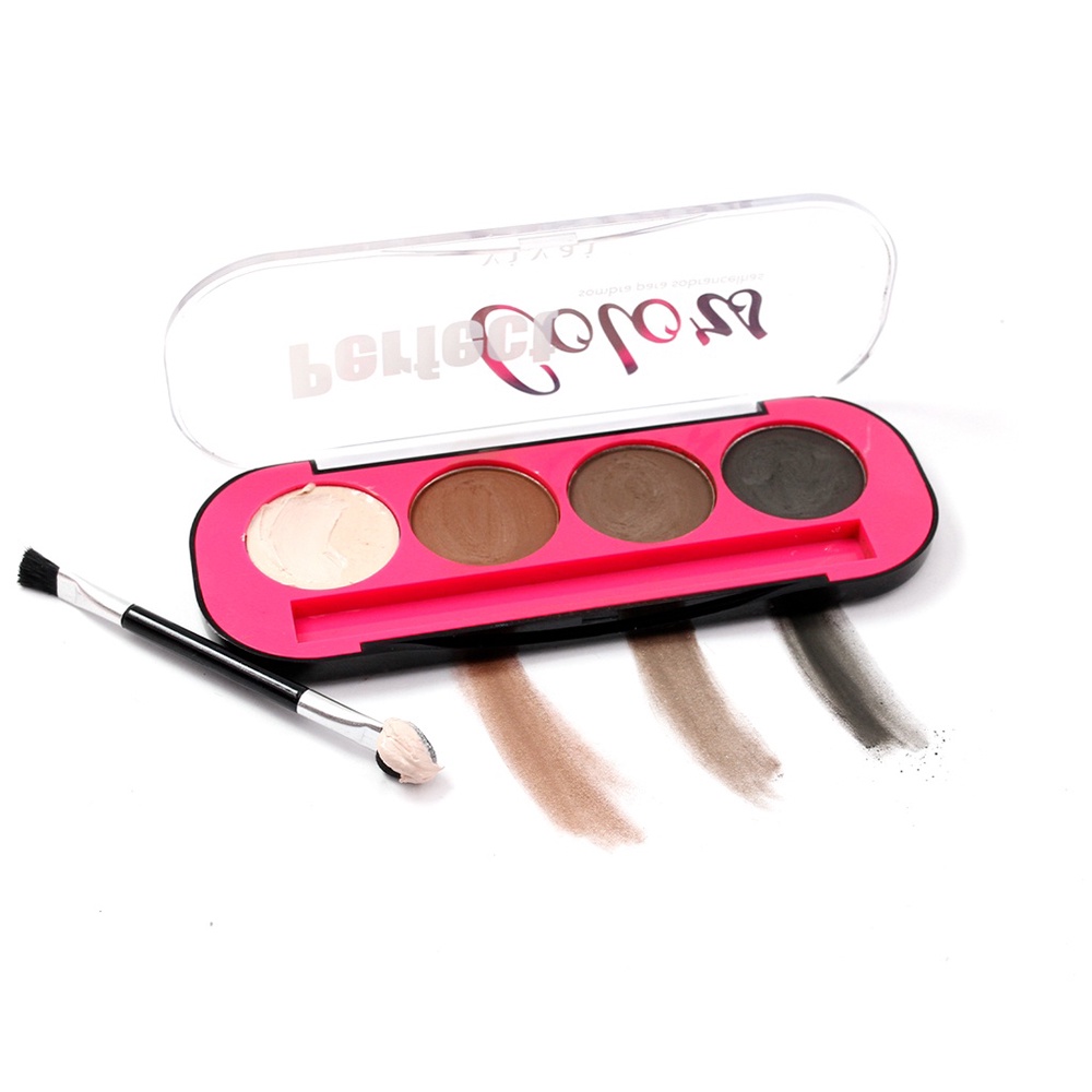 Paleta De Sombras Para Sobrancelhas Perfect Colors Vivai Shopee