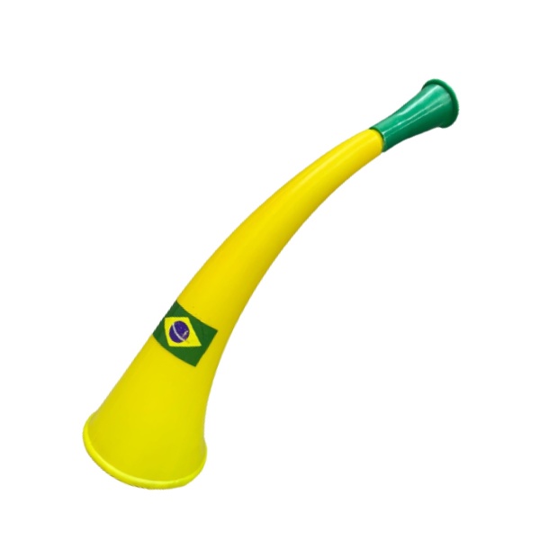 Corneta Vuvuzela Longa Brasil Jogos Eventos Copa Do Mundo Buzina