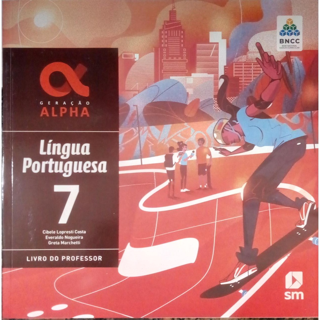 Geração Alpha Língua Portuguesa 7 BNCC LIVRO DO PROFESSOR Shopee Brasil