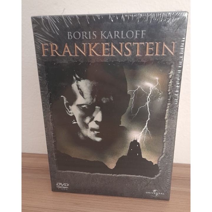 BOX DVDs FRANKENSTEIN BORIS KARLOFF PRETO E BRANCO NOVO Shopee Brasil