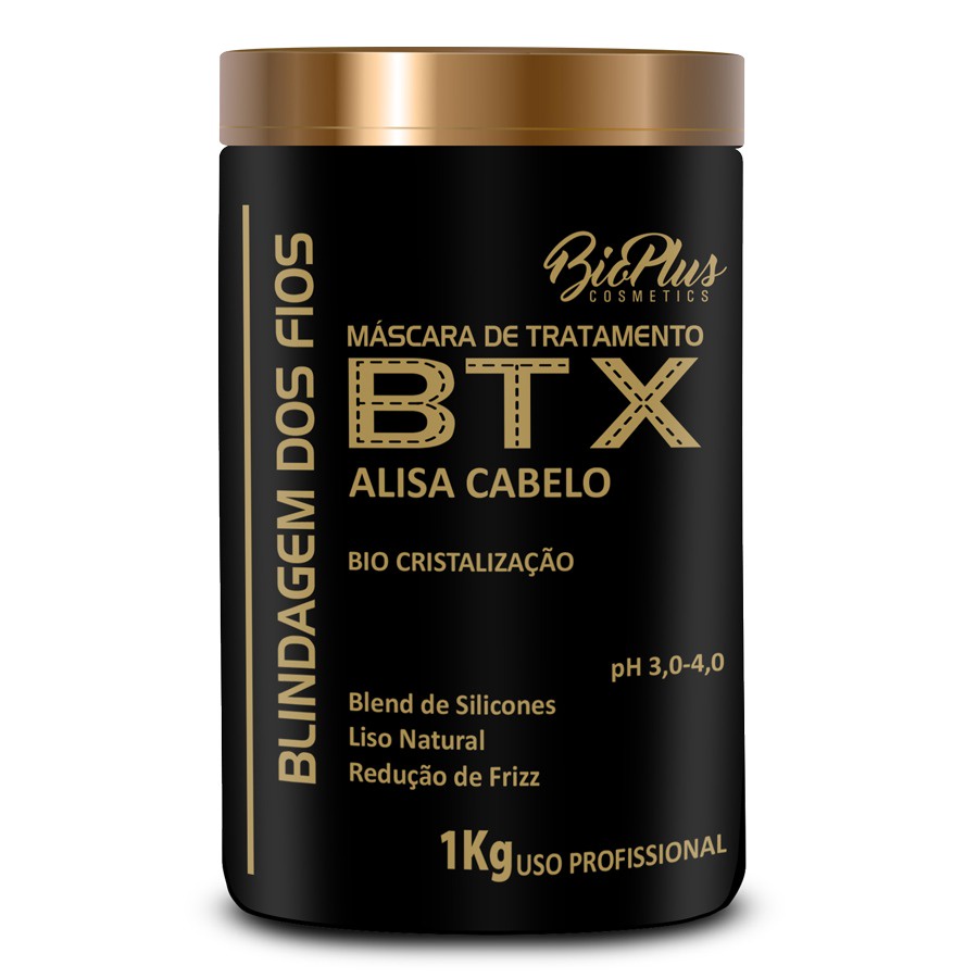 Botox Capilar Blindagem Dos Fios Definitiva Bio Plus 1Kg Shopee Brasil