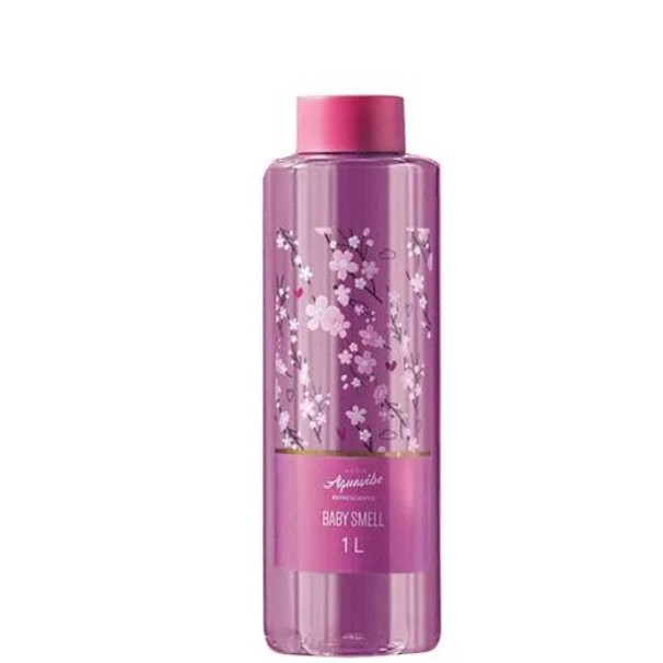 Colônia Refrescantes Aquavibe Baby Smell 1L Avon Shopee Brasil