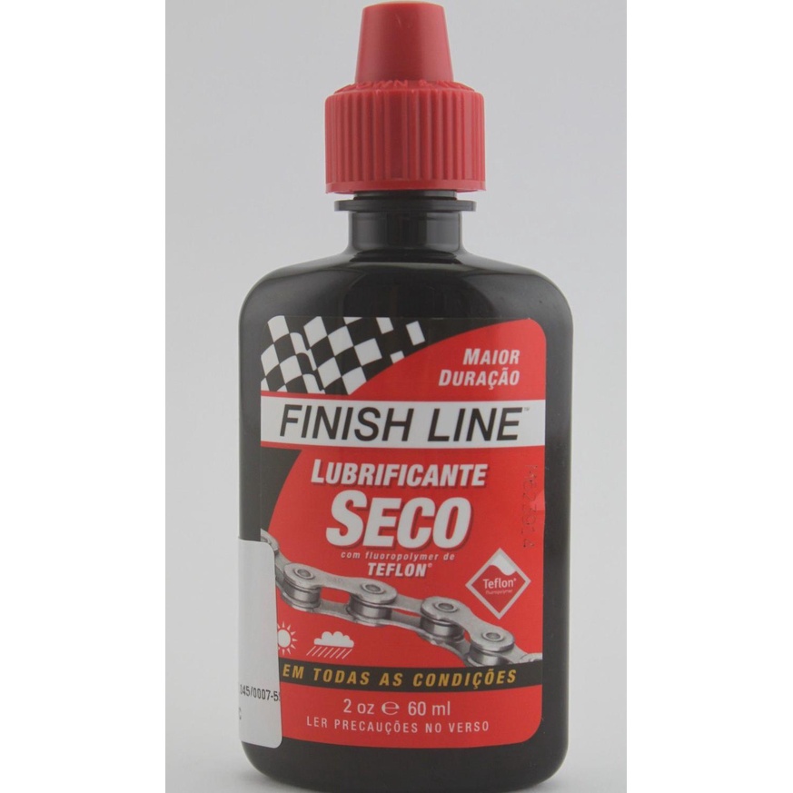 Lubrificante Corrente Finish Line Seco 60ml Shopee Brasil