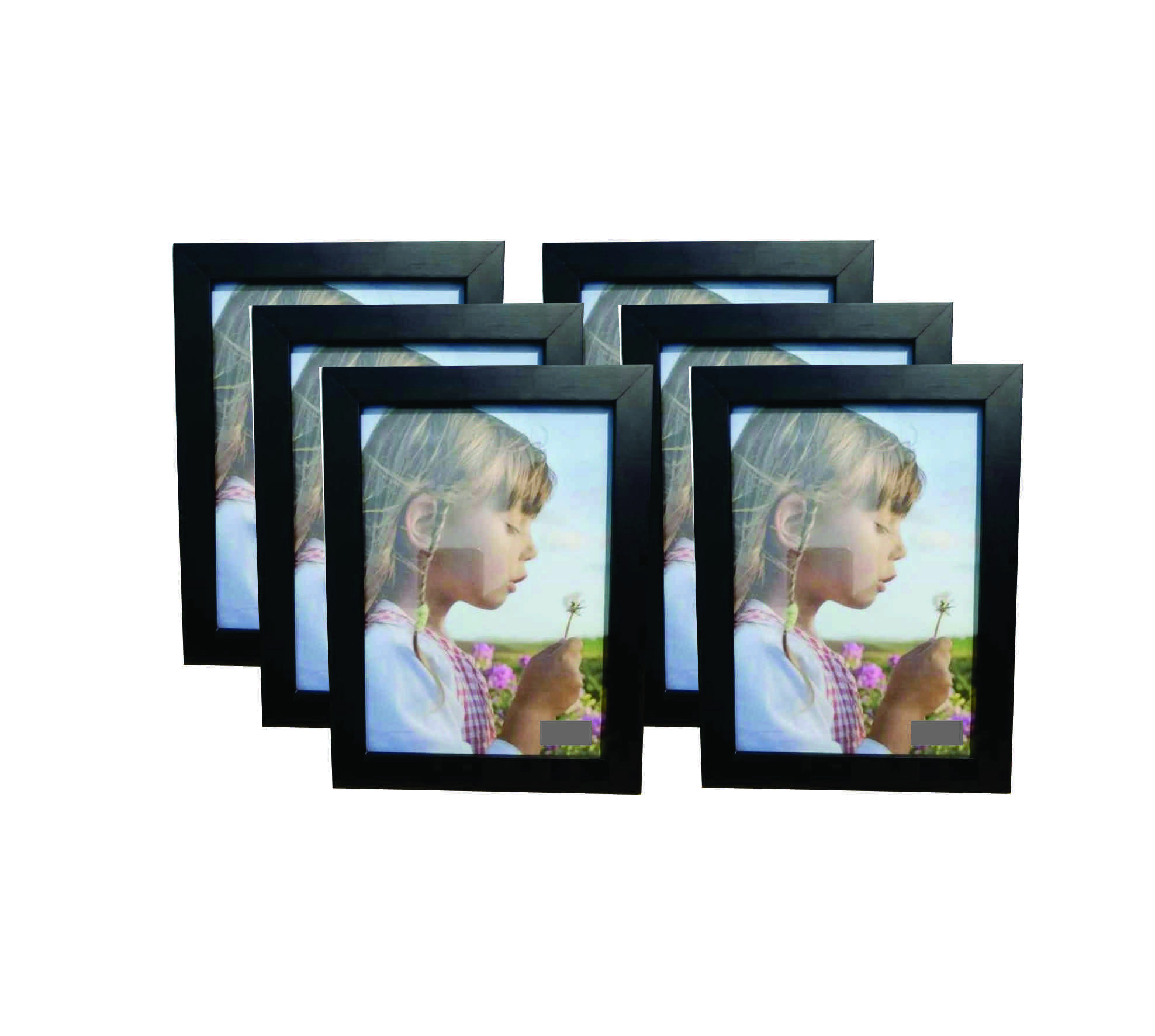 Kit Porta Retrato X Foto Moldura Vidro Preto Shopee Brasil