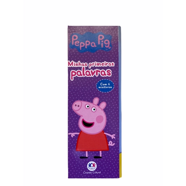 Box Torre De Livros Peppa Pig Palavras Shopee Brasil