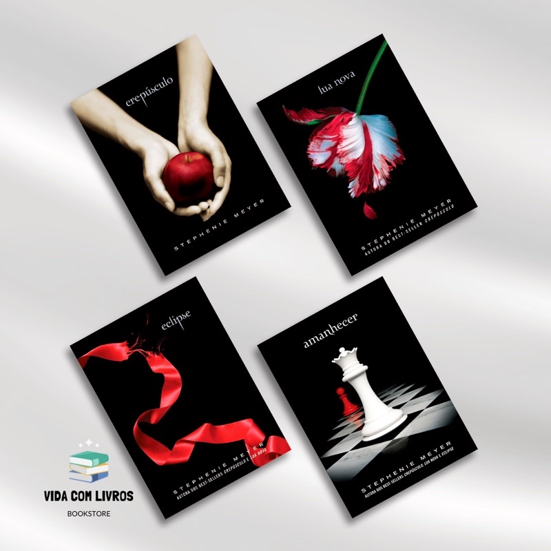 Livros Saga Crep Sculo Stephenie Meyer Lacrados Shopee Brasil