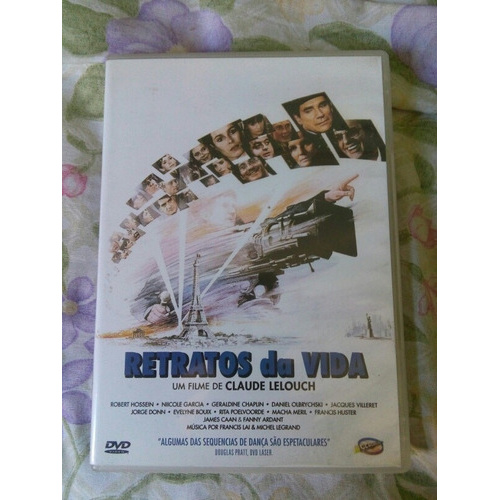 Retratos Da Vida Dvd Claude Lelouch Shopee Brasil