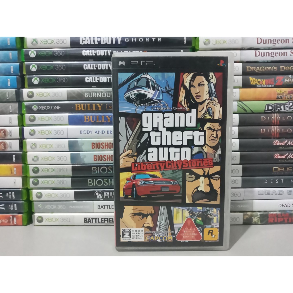 Grand Theft Auto Liberty City Stories Jap Umd Gta Para Psp Original