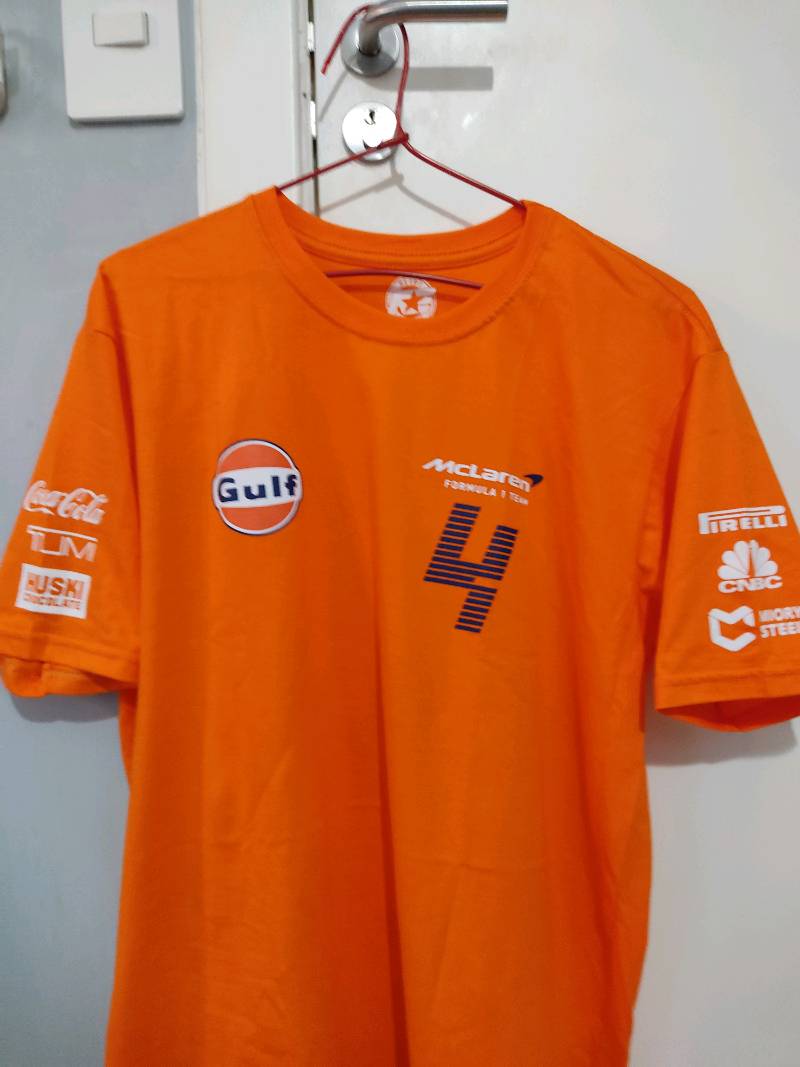 Camisa Formula F Mclaren Lando Norris Shopee Brasil Atelier