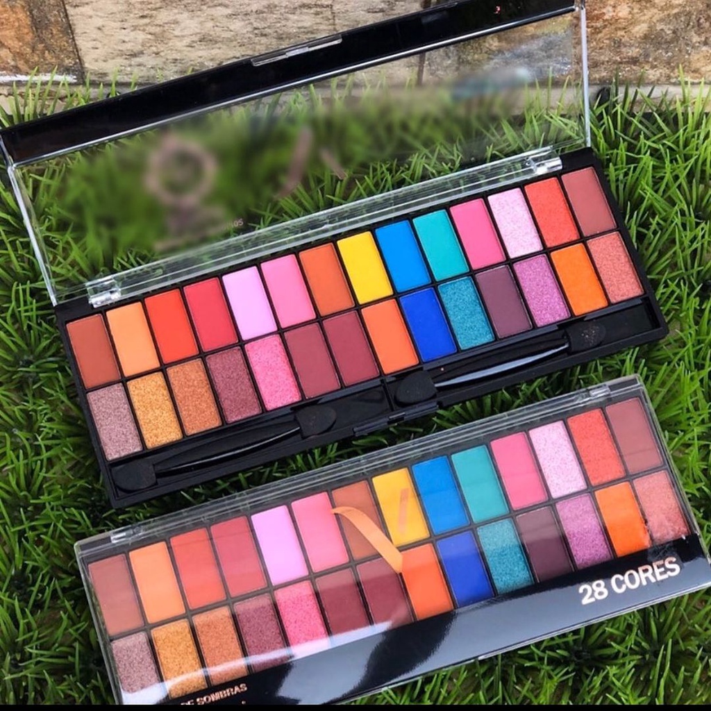 Paleta De Sombras Cores Vivai Promo O Shopee Brasil