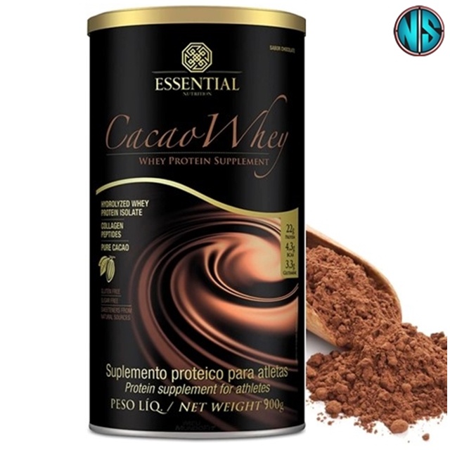 Cacao Whey Pote G Essential Nutrition Shopee Brasil