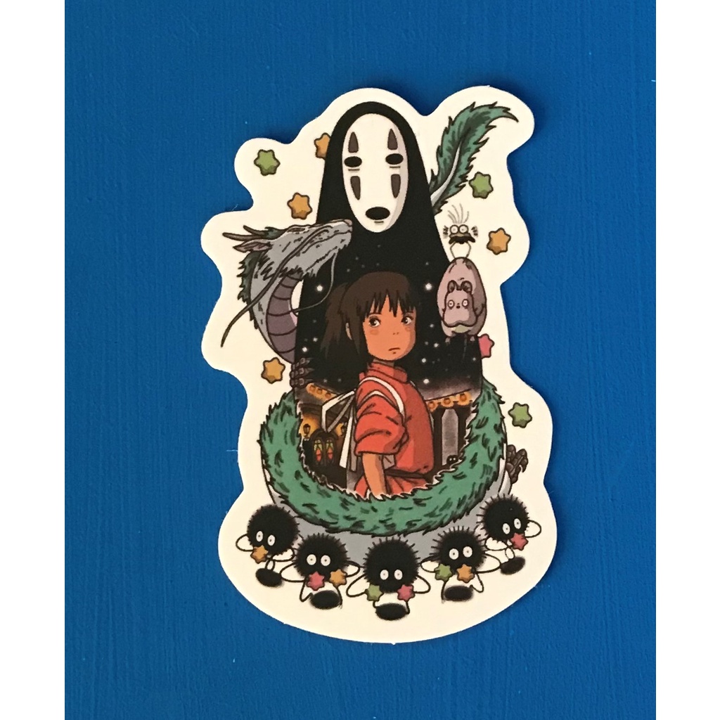 Adesivo Studio Ghibli Modelo 54 Shopee Brasil