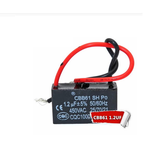 Capacitor Polipropileno Para Motor Ventilador 3 UF MF 250v