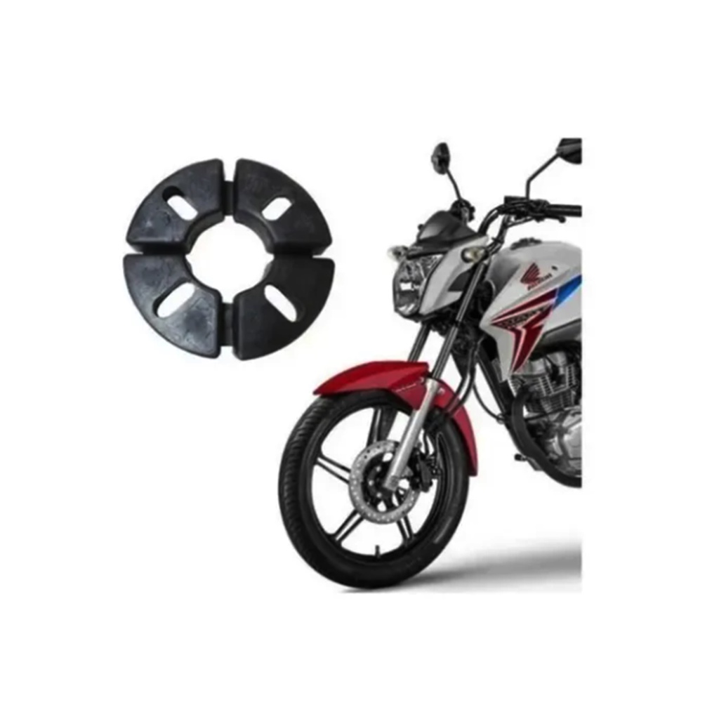 Bucha Coxim Contra Choque Coroa Honda Titan 150 Start 150 160 Fan 150