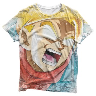 Camisa Trunks Do Futuro Camisas Dragon Ball Super Estampa Total