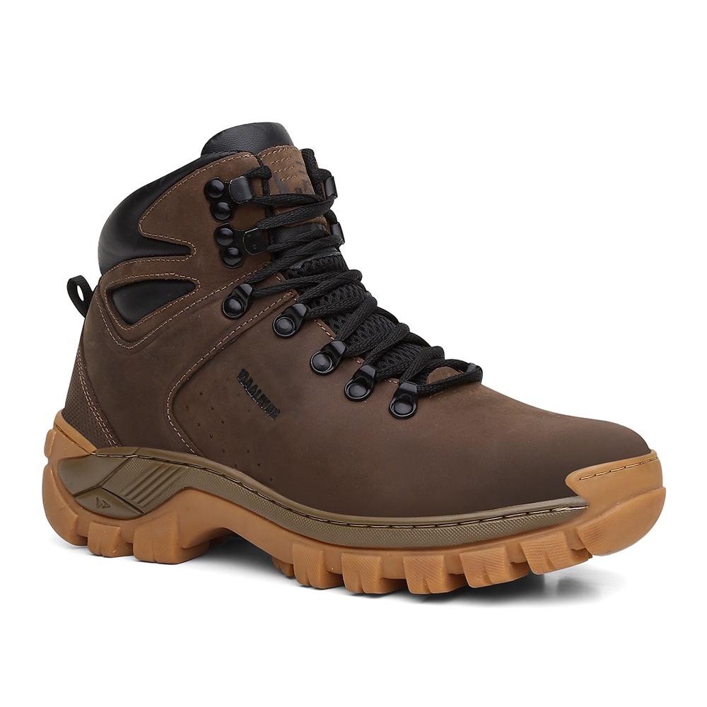 Bota Coturno Adventure Masculino Original Via Livre Escorrega O Pre O