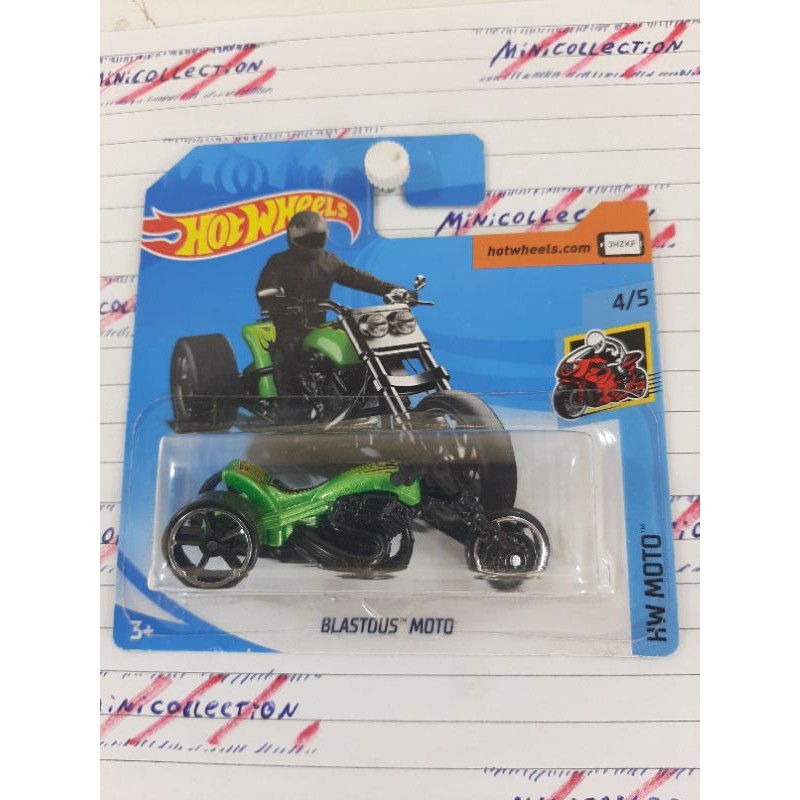 Hot Wheels BLASTOUS MOTO Shopee Brasil