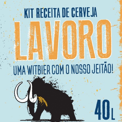 Kit Receita De Cerveja Witbier Lavoro 40L Shopee Brasil