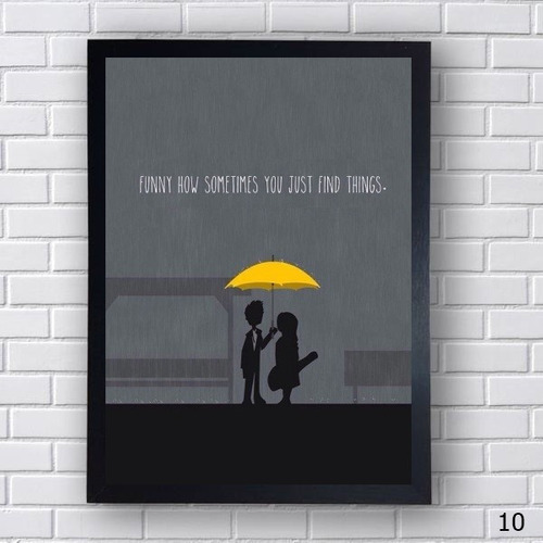 Quadro Poster How I Met Your Mother Shopee Brasil