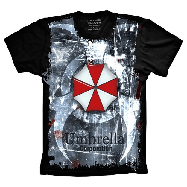 Camiseta Resident Evil Umbrella Corporation Shopee Brasil