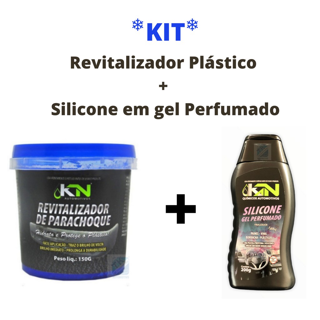 Revitalizador Pl Stico Painel E Para Choque Para Carros Gel Silicone