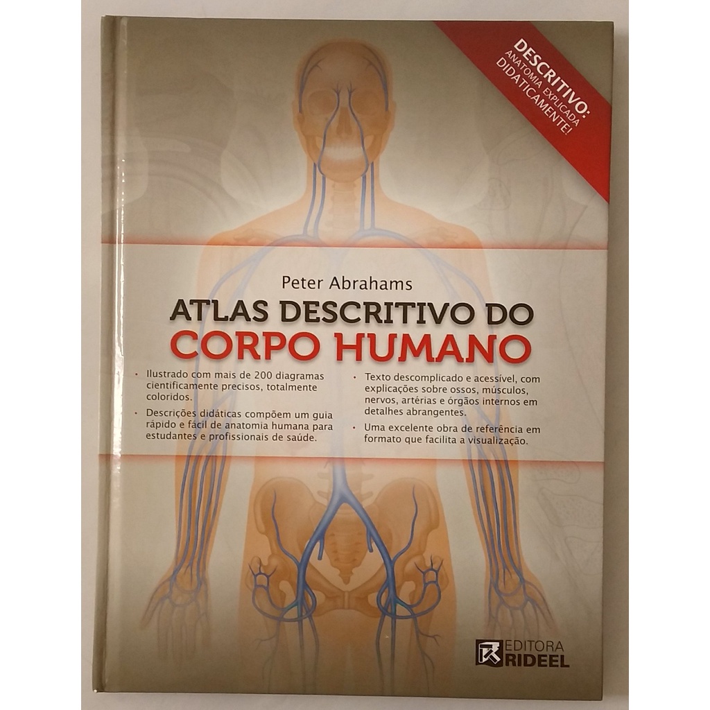 Atlas Descritivo Do Corpo Humano Rideel Shopee Brasil