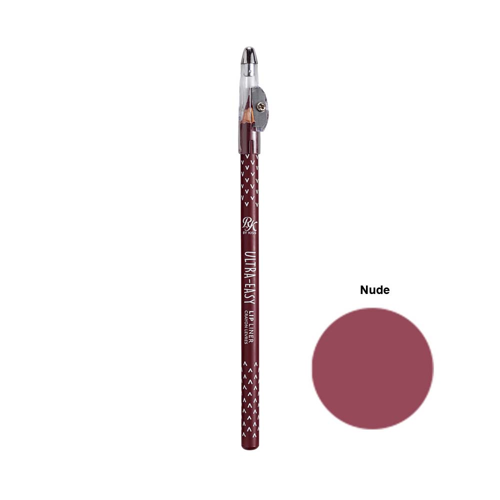 Kiss New York RK Ultra Easy Lápis Madeira Para Lábios Nude RMLP BR Shopee Brasil