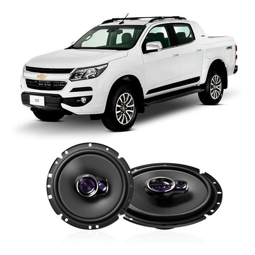 Kit Alto Falantes Porta Pioneer Chevrolet S10 Cabine Dupla Shopee Brasil