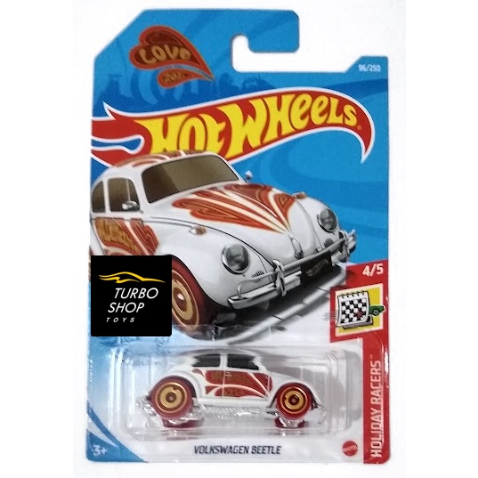 NOVO Hot Wheels Volkswagen Beetle Fusca Branco Dia Dos Namorados Tematico 2021