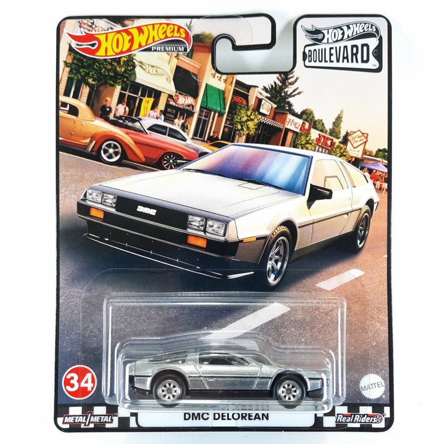 HOT WHEELS Rodas Quentes DMC DELOREAN Bolevard G 2021 CAR CULTURE