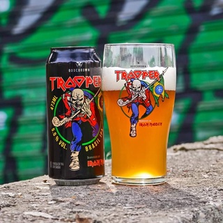 Kit Cerveja Trooper Ipa Brasil Iron Maiden Lata Ml Copo Shopee