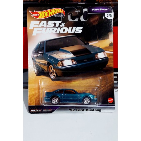 Hot Wheels Ford Mustang Fast Furious Escorrega O Pre O