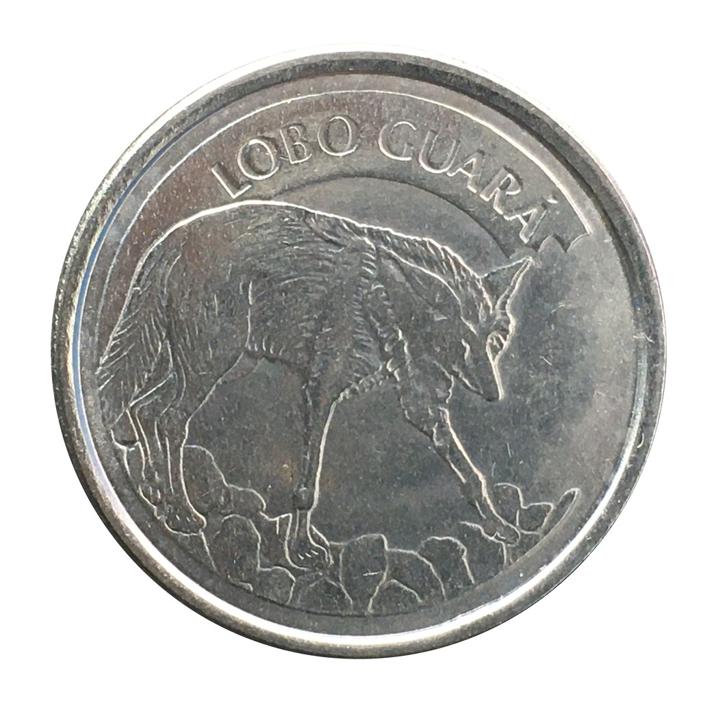 Moeda Cruzeiros Reais Lobo Guar Shopee Brasil