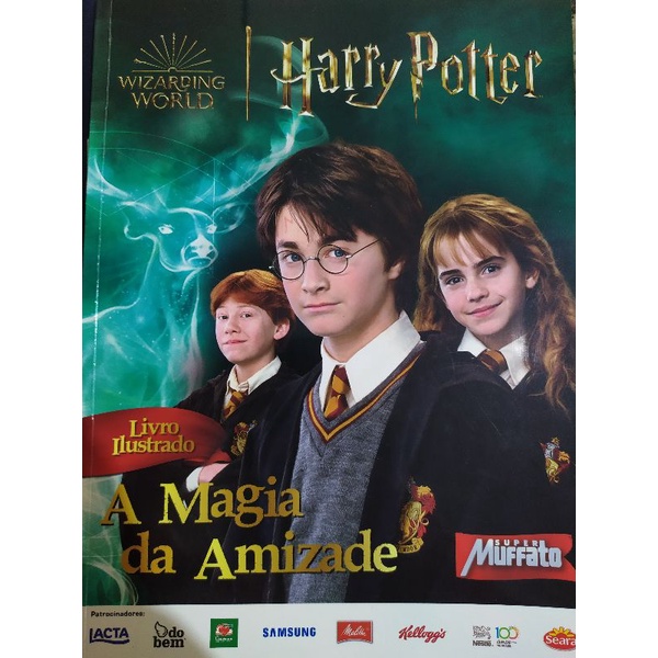 Álbum Muffato Harry Potter A Magia da Amizade Completo Todas as