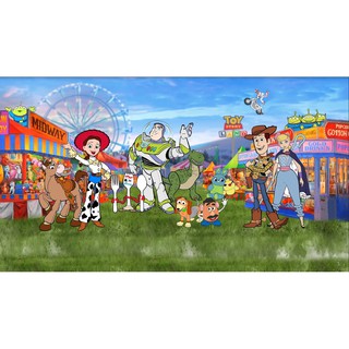 Painel Retangular Sublimado Em Tecido Toy Story X Shopee Brasil