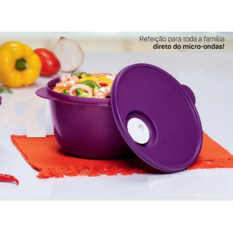 Tupperware Cristalwave 2L Roxa Shopee Brasil