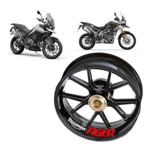 Adesivo Premium Interno Roda Moto Triumph Tiger Todas Shopee Brasil