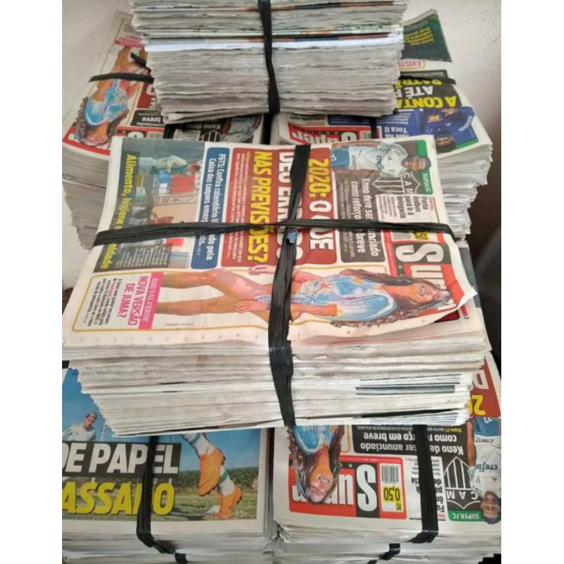 Jornal Para Pet Limpo Kg Shopee Brasil